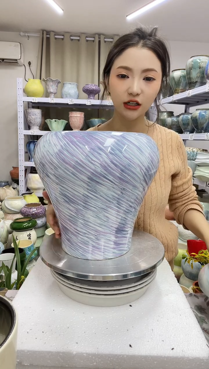 12.30陶瓷花盆直播链接高.     26 口20