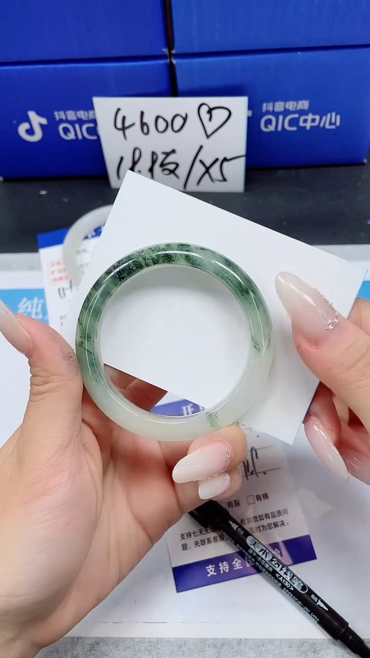 未镶嵌手镯石英质玉A134-54/55