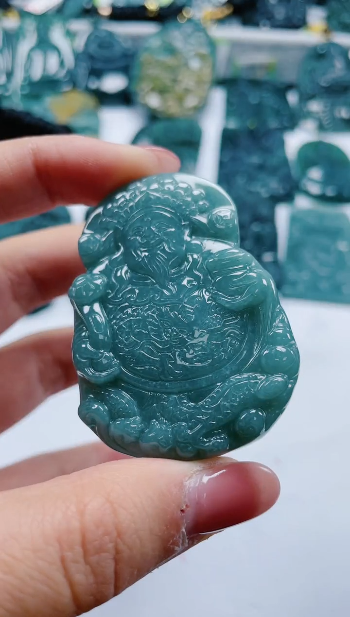 【闪购商品】翡翠颈饰未镶嵌多样性发货一件发货-财神