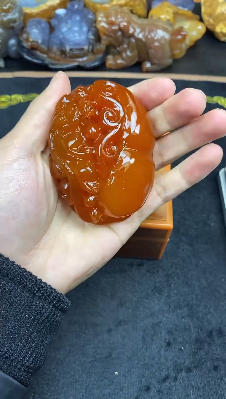 未镶嵌玛瑙/玉髓珠宝奇石吴**光0