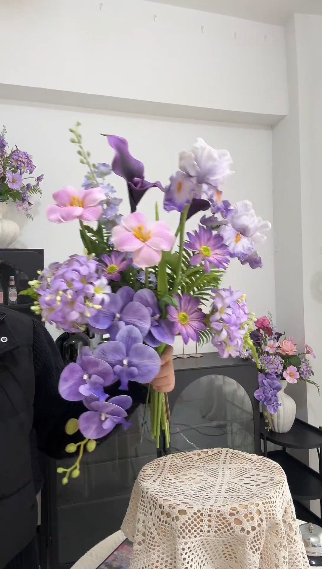 紫色花束（不含花瓶）双十一上新福利