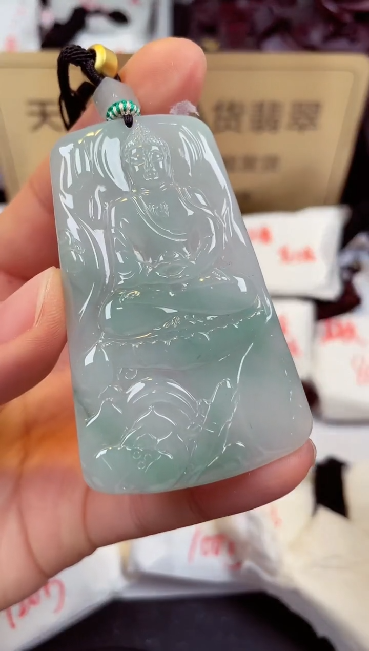 【闪购商品】翡翠颈饰未镶嵌天然缅甸翡翠A货