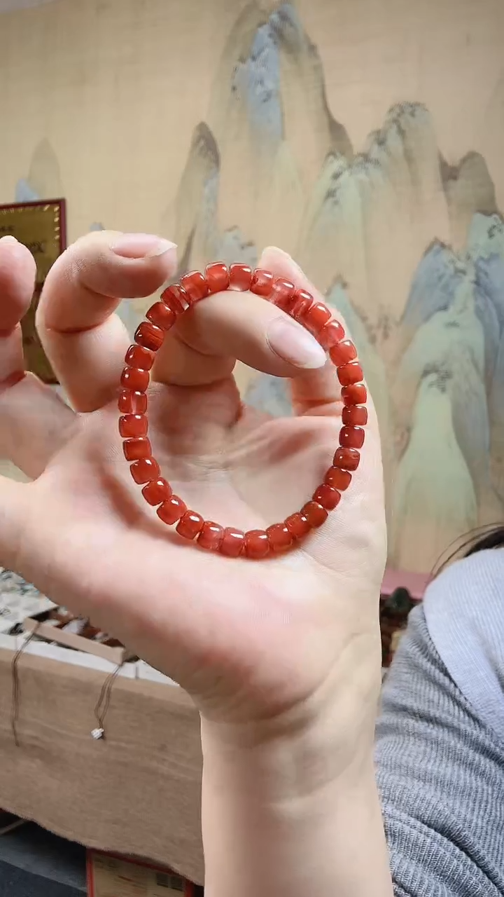 【闪购商品】南红玛瑙手串未镶嵌.