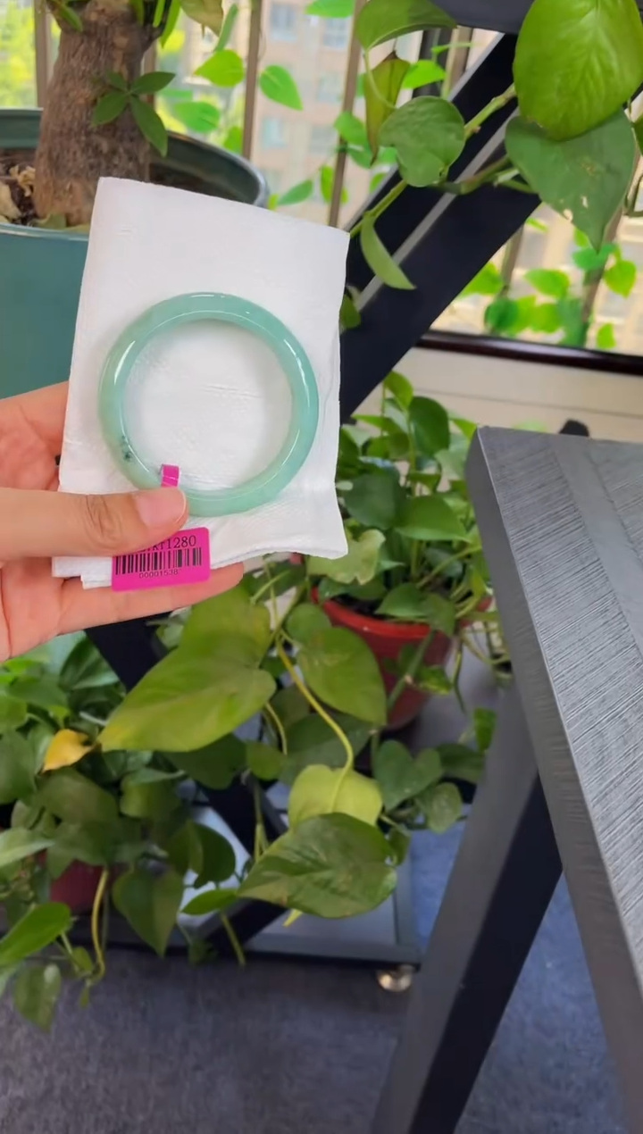 翡翠手镯未镶嵌166手镯54.9