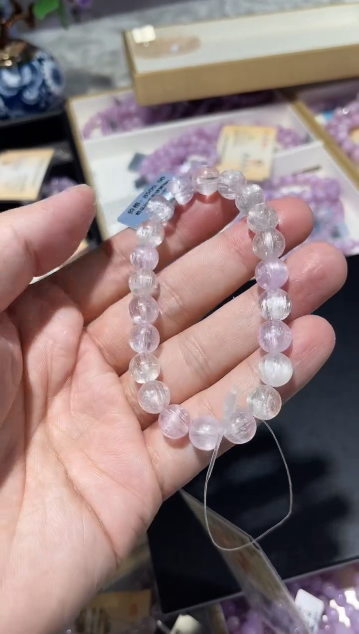 【闪购商品】锂辉石手串未镶嵌手串