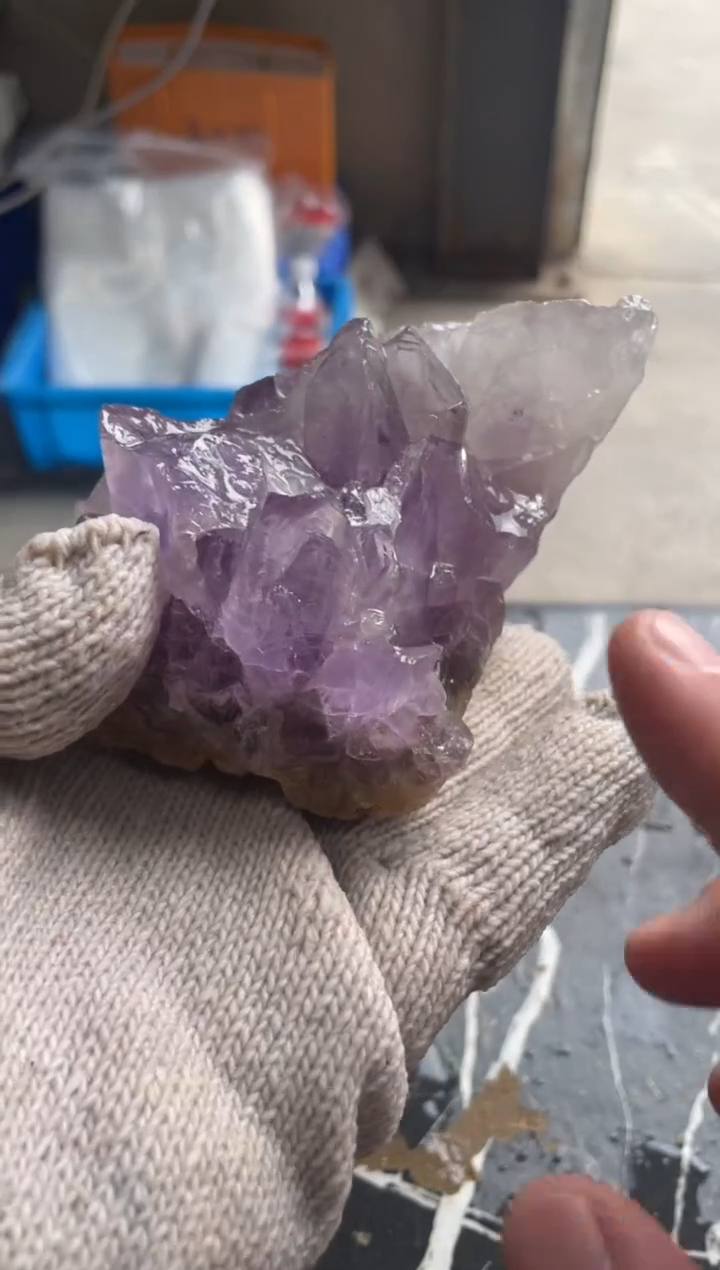 【闪购商品】紫晶原石未镶嵌天然紫水晶原石摆件