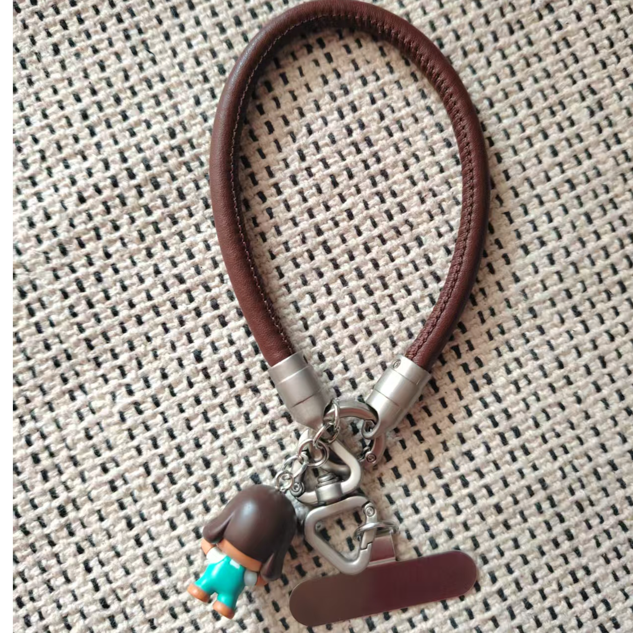 原创重工手机挂链创意正版萌粒包挂钥匙挂