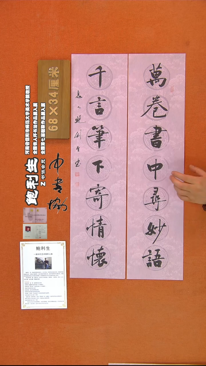 【闪购商品】书法235鲍利生书法作品