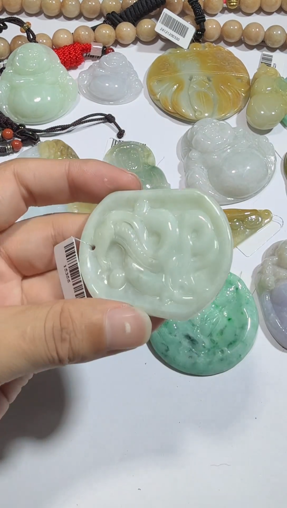 【闪购商品】翡翠颈饰未镶嵌00017599