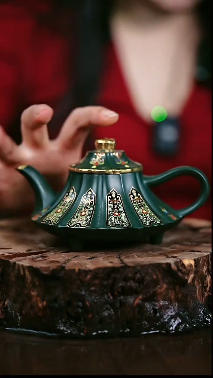 茶壶紫砂宜兴岁颐传器原矿全手4