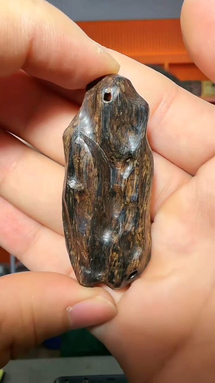 沉香吊坠20号红土太湖石多样性发一