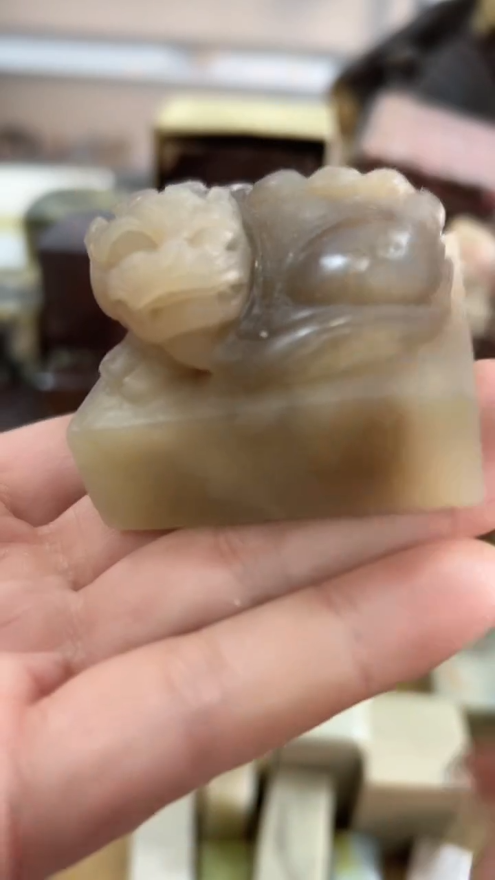 【知墨堂398#】印章石微瑕1方【混搭不挑】