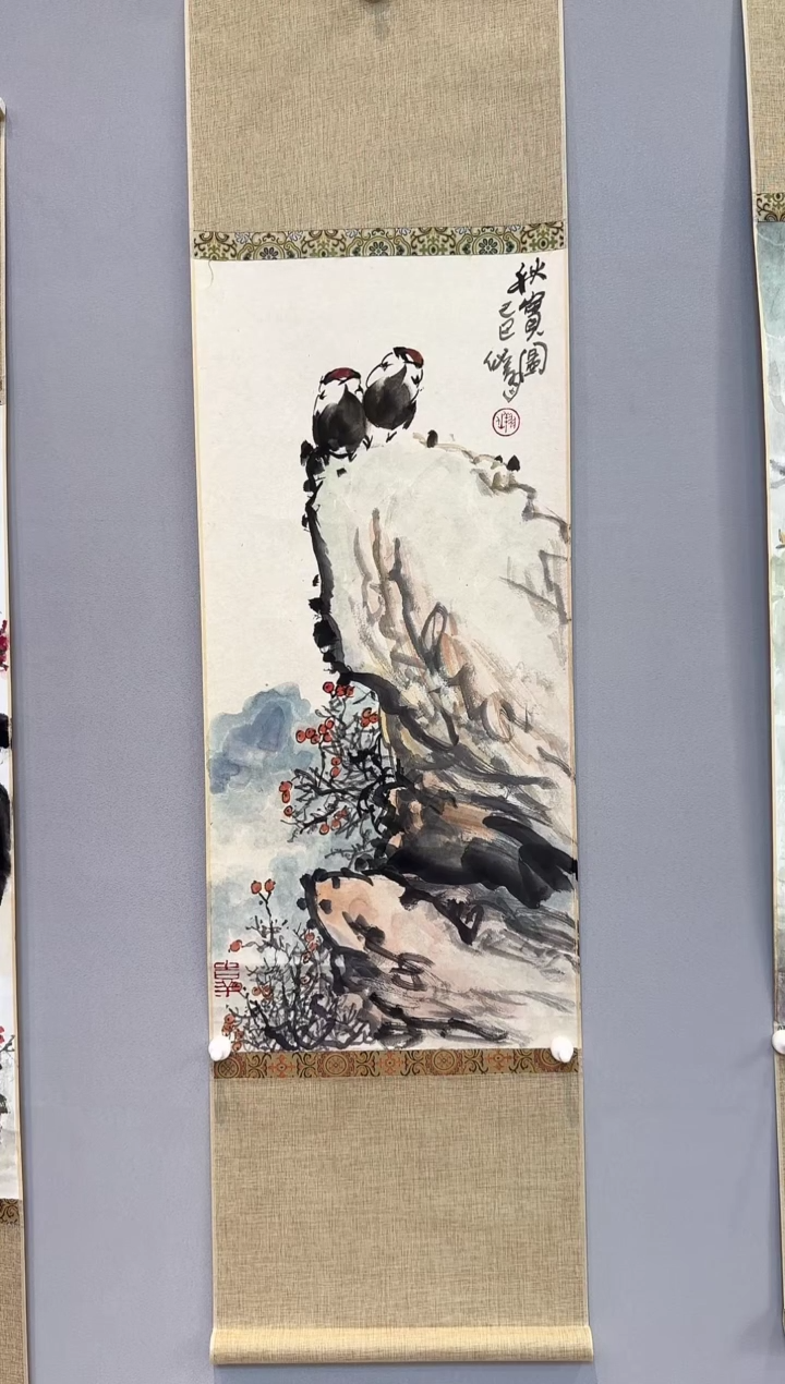 国画毛翔先老师国画作品