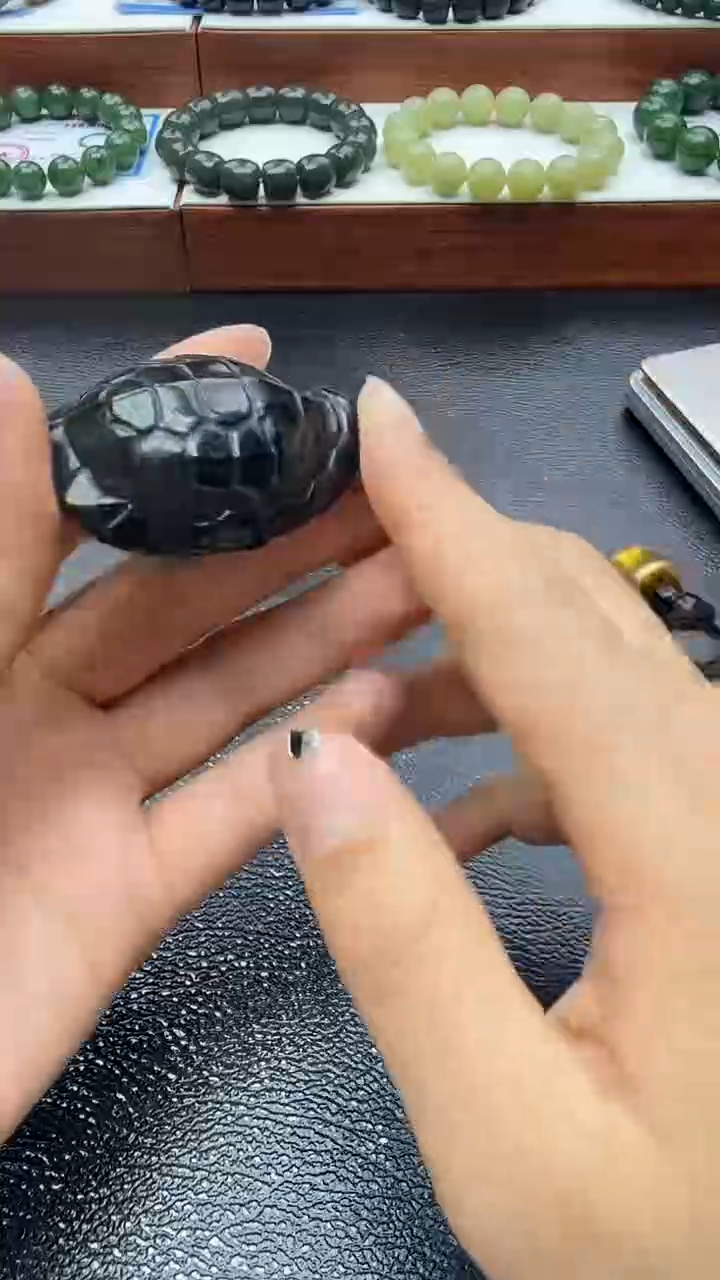 未镶嵌和田玉摆件塔青龟甲精品手把件