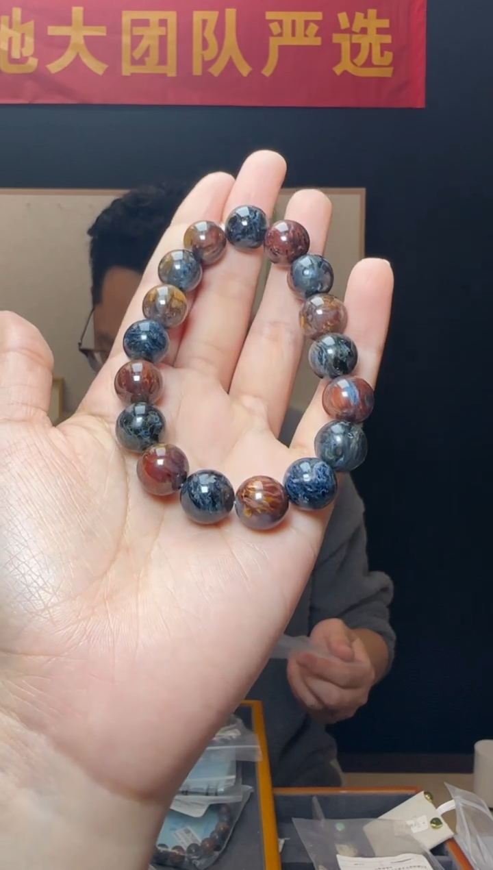 【闪购商品】石英质玉手串未镶嵌12mm彼得石手串