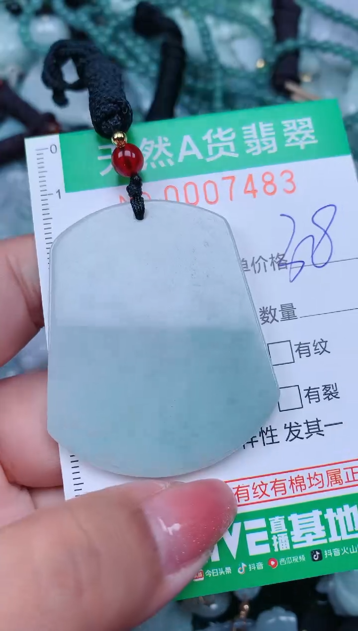 【闪购商品】翡翠颈饰未镶嵌.0007483