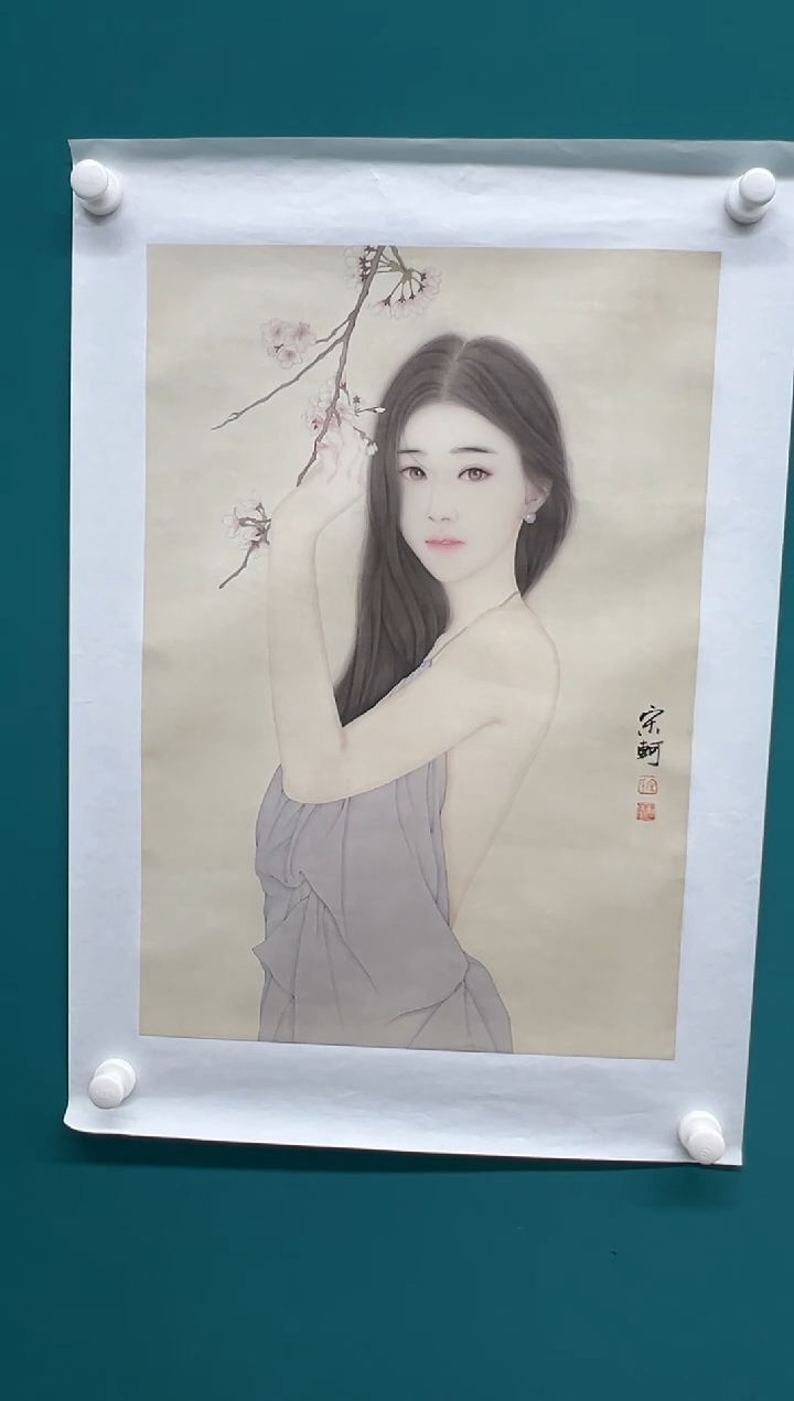 【闪购商品】绘画宋轲-45*68-国画作品