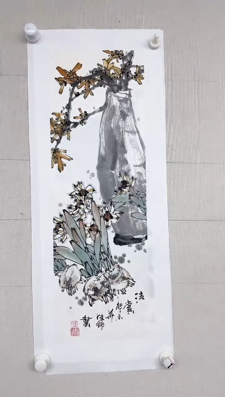 【闪购商品】国画高炳山艺术--王老师绘画作品