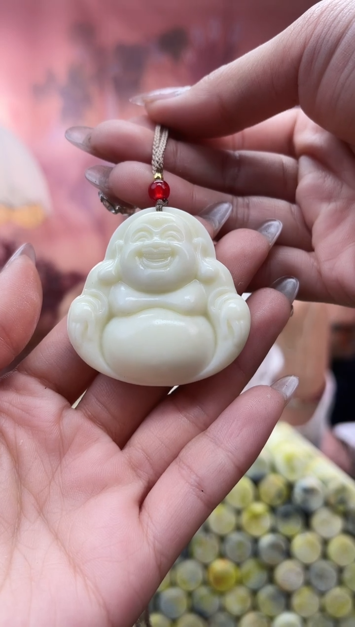 未镶嵌岫玉吊坠多样性发货拍一发一