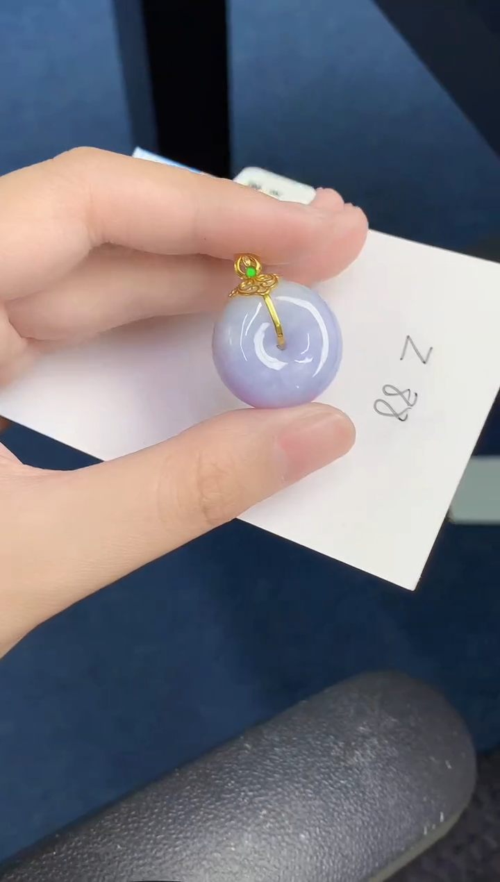 【闪购商品】翡翠颈饰18K金镶嵌000000000