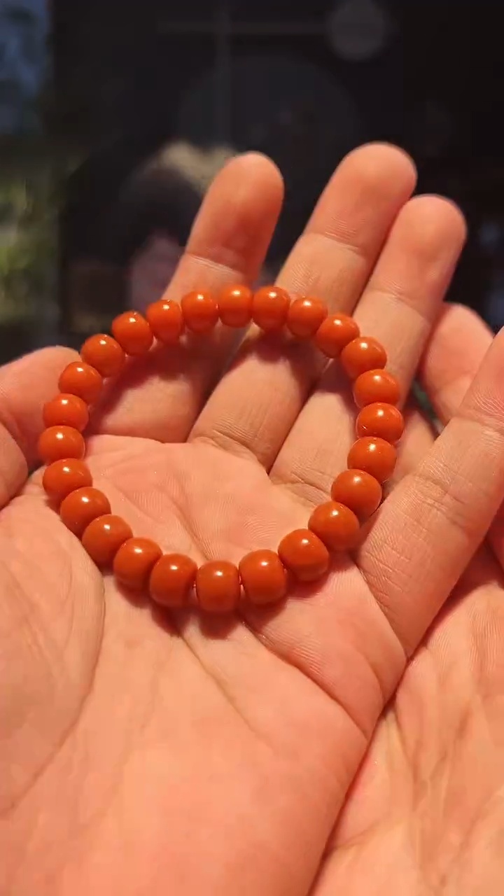 【闪购商品】南红玛瑙手串未镶嵌9+
