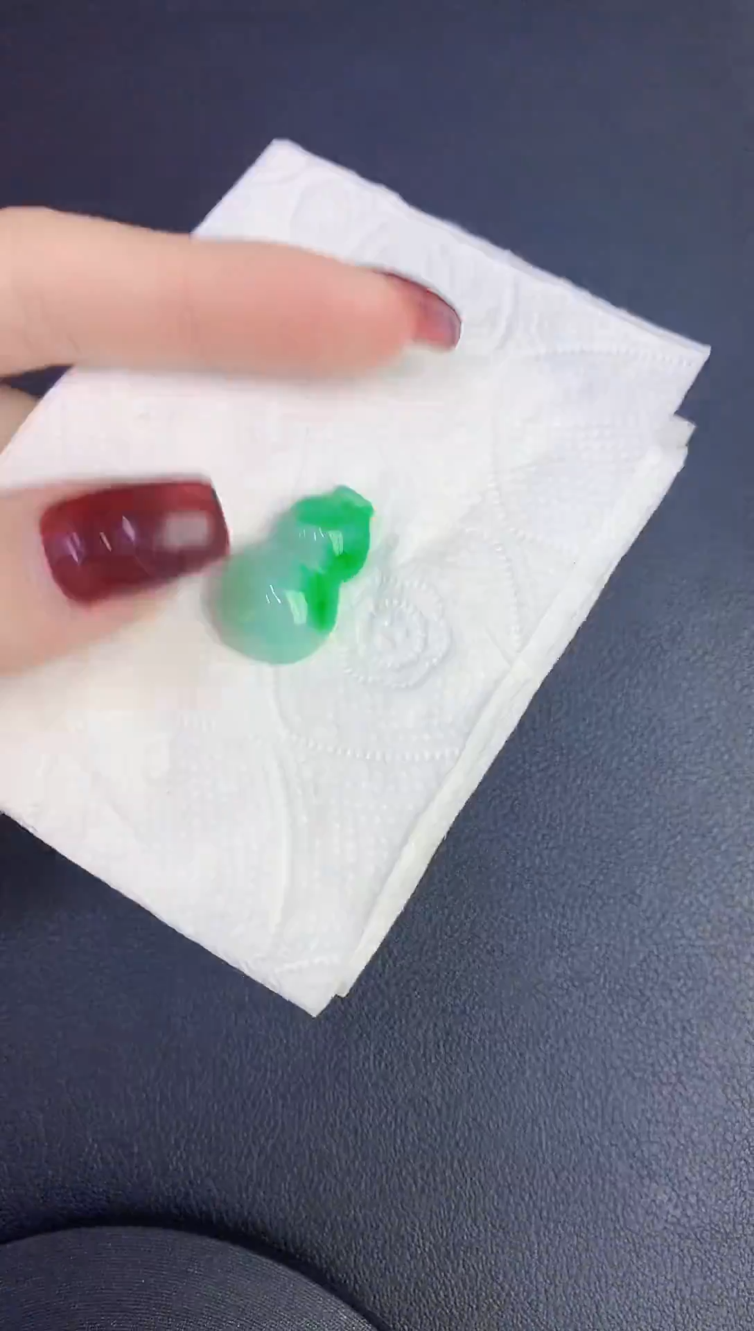 颈饰未镶嵌翡翠缅甸天然翡翠A货