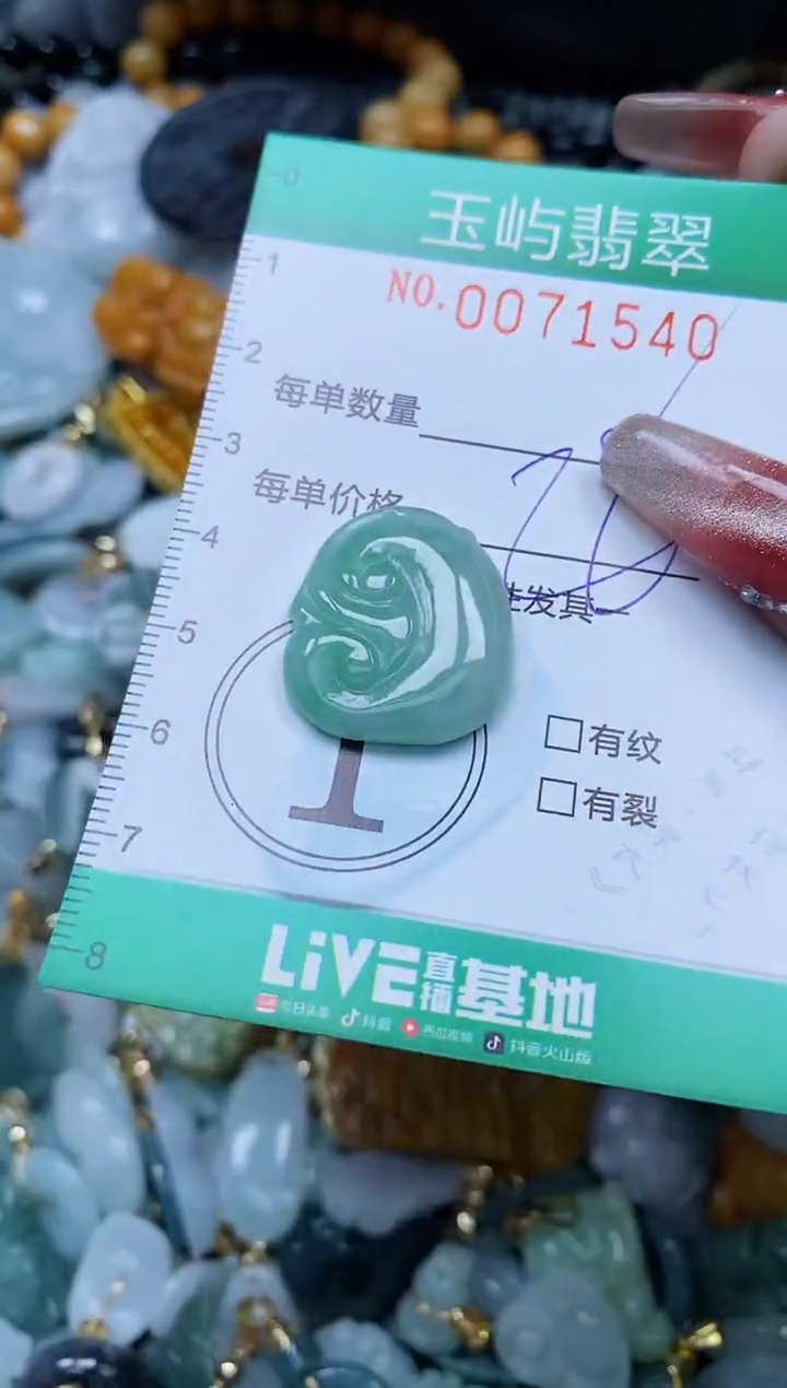 【闪购商品】翡翠颈饰未镶嵌闪购0071540