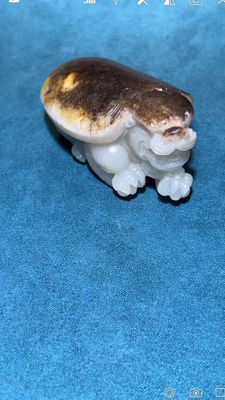 【闪购商品】定制和田玉Y 龙龟手把件