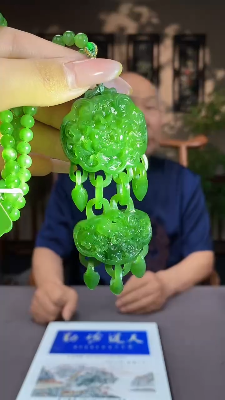 和田玉未镶嵌颈饰C948