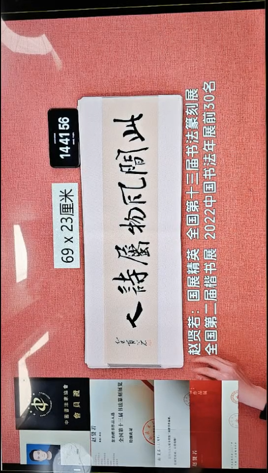 书法245    赵老师书法作品