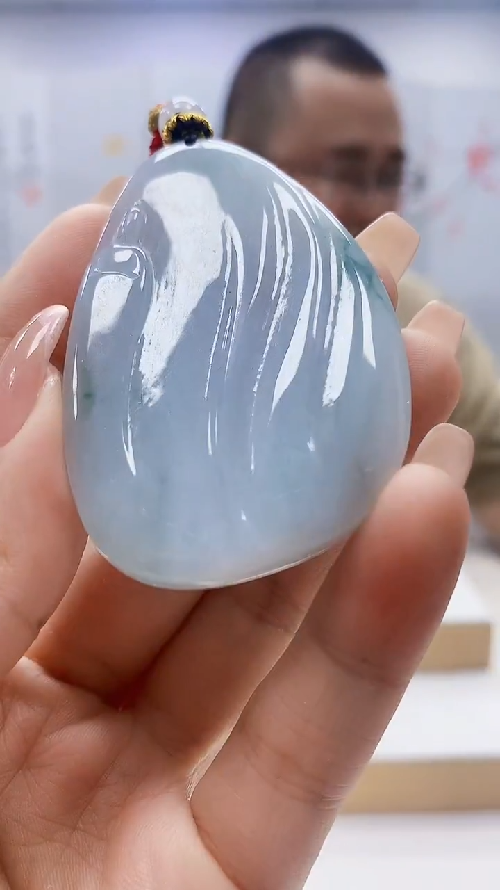 未镶嵌定制翡翠5167ty-毛货挂件67