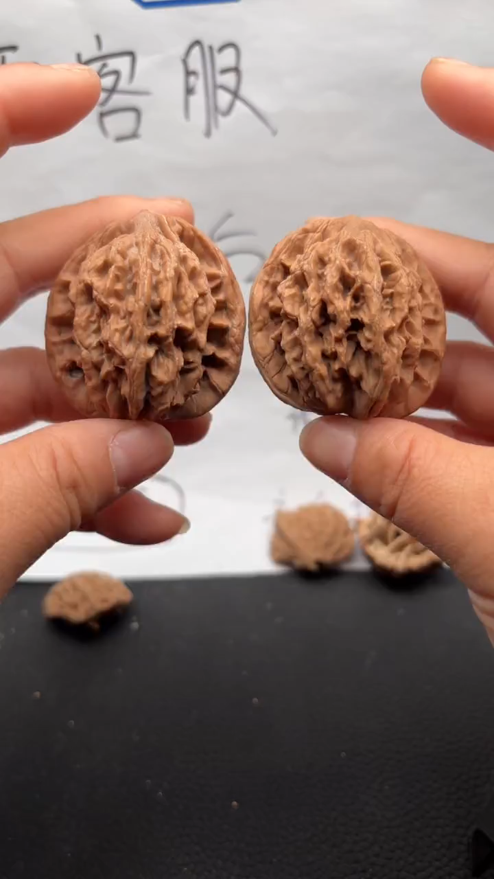 把件文玩核桃183虎头