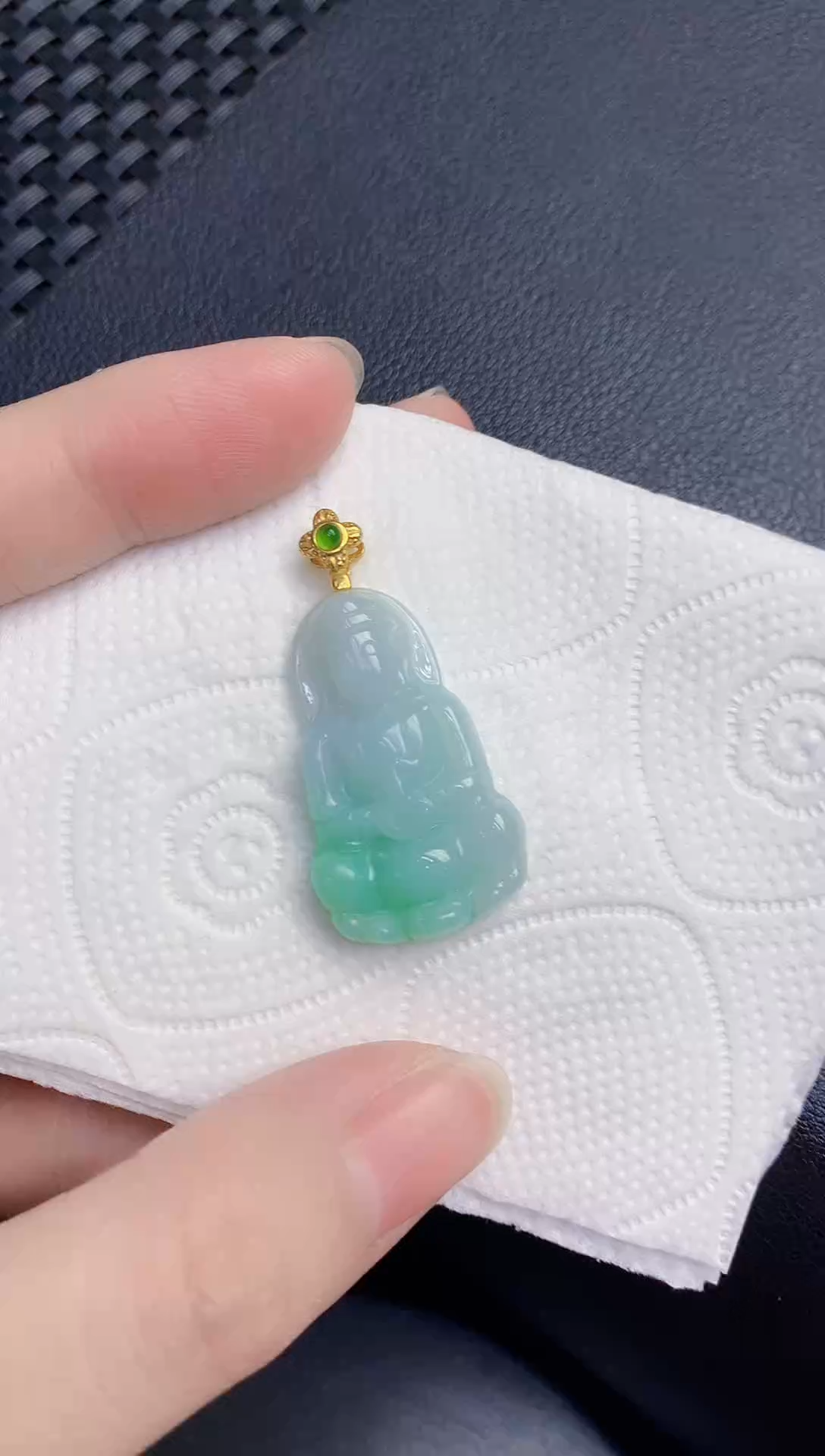 颈饰未镶嵌翡翠天然翡翠缅甸A货