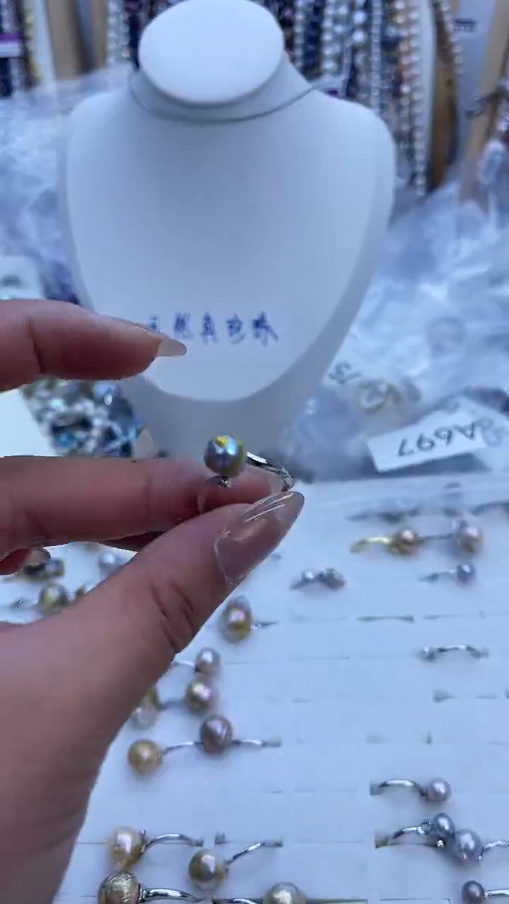 【闪购商品】淡水珍珠戒指未镶嵌704