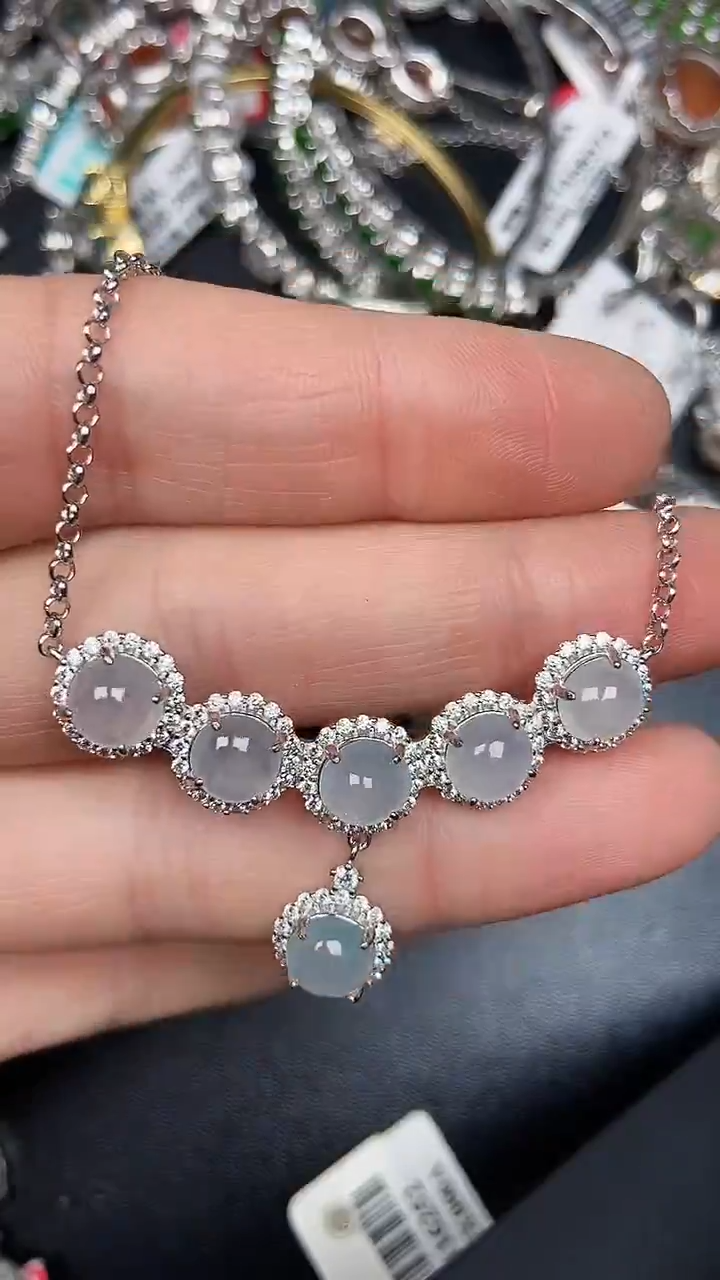 银S925镶嵌戒指翡翠3770