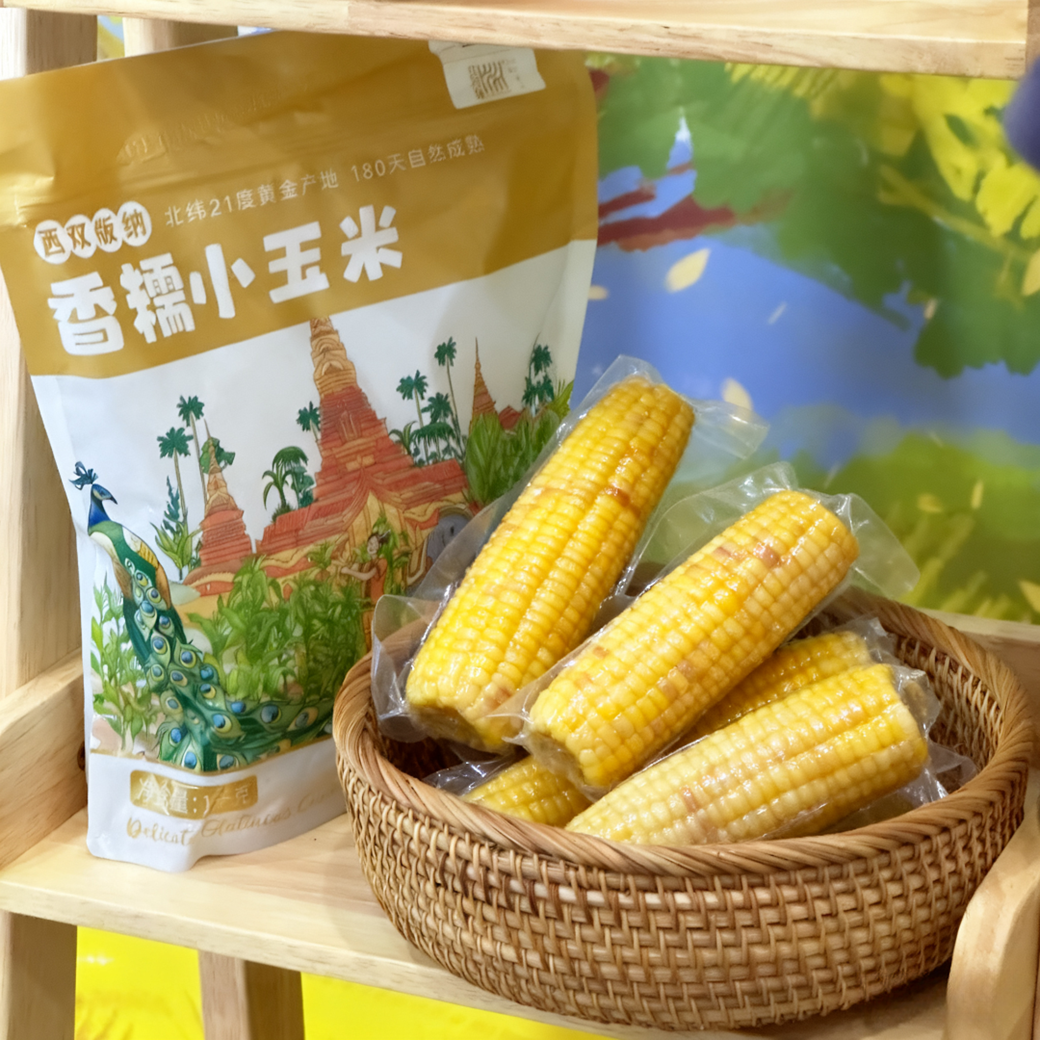 【临期】云南拇指糯香甜软糯营养代餐奶香大白糯玉米临期三个月