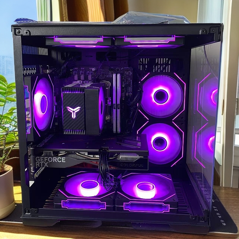 正品i5-12490F+RTX4060+32G+1T+H610M DIY游戏电脑台式机