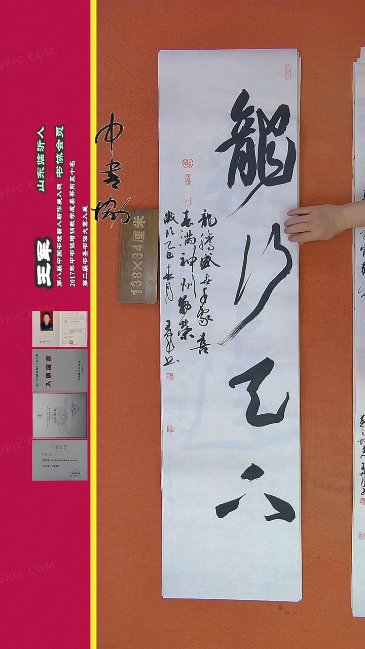 【闪购商品】书法302王军书法作品