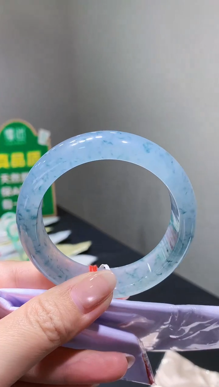 未镶嵌手镯翡翠天然A货缅甸翡翠58总价55万定金2万