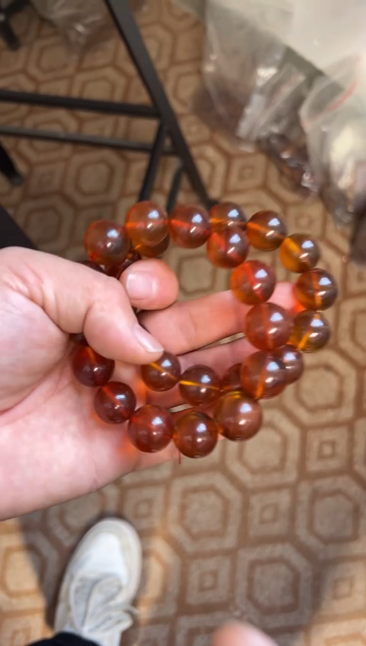【闪购商品】琥珀珠宝奇石未镶嵌/多样性发一件/17mm
