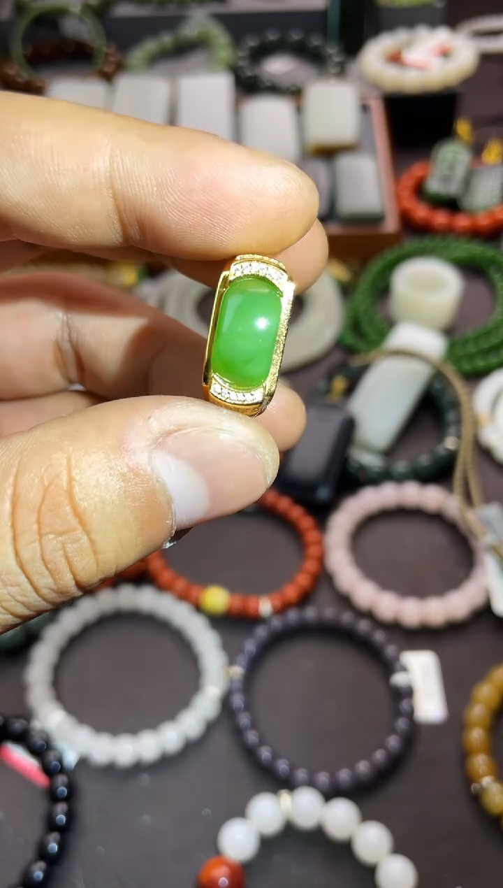 【闪购商品】和田玉戒指未镶嵌 多样性发一件THTY6223