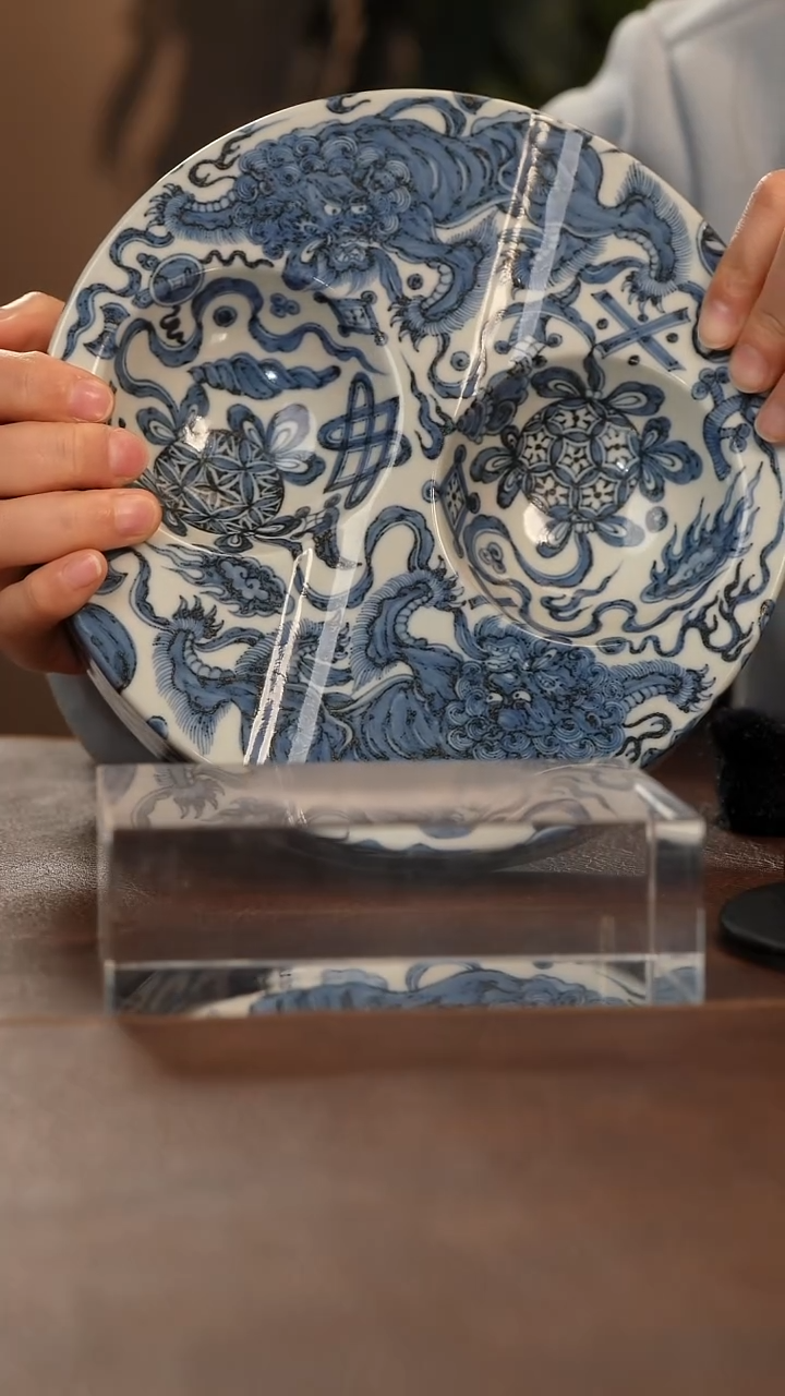 【闪购商品】瓷片青花瓷茶具斌芬陶瓷284