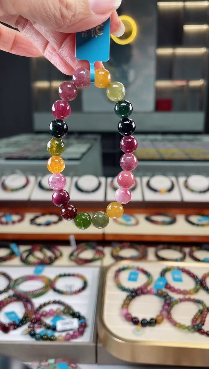 【闪购商品】碧玺单圈手串未镶嵌（多样性发一条）Q