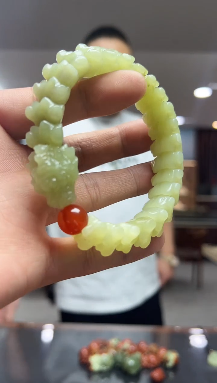 未镶嵌手链和田玉多样性发货其中发一