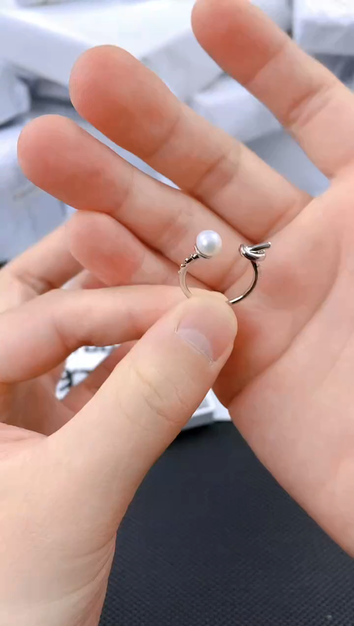 未镶嵌耳饰淡水珍珠jz1016