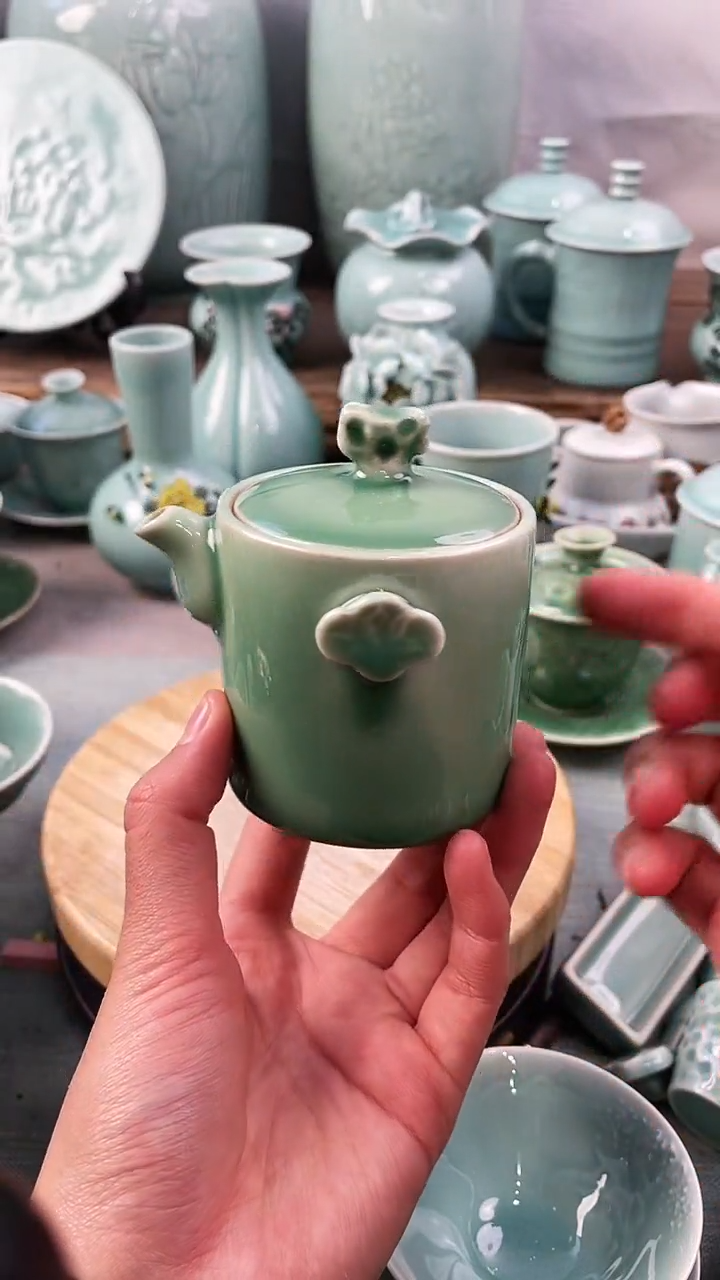 【闪购商品】特价 微瑕 慧仙青瓷