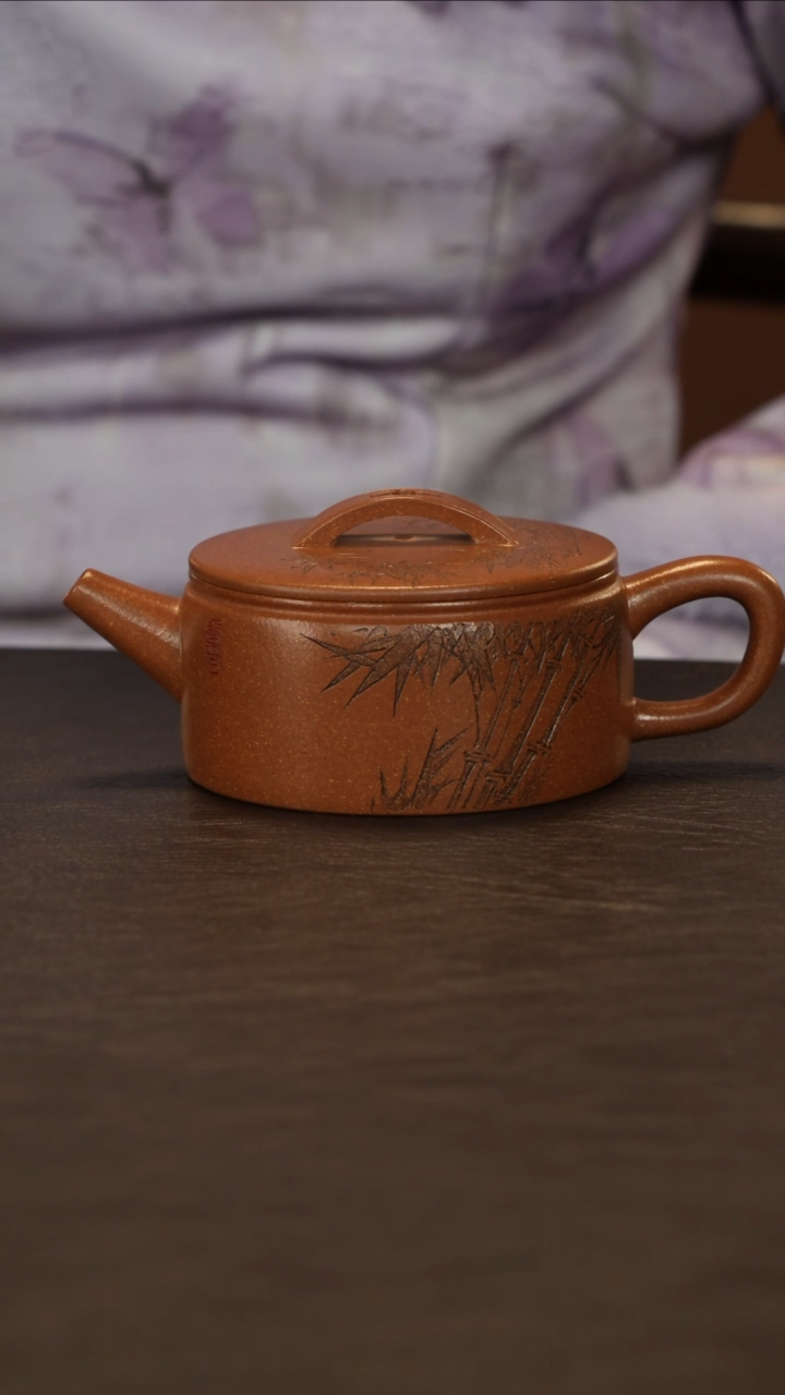 【闪购商品】紫砂茶杯直播福利李建军桂花砂汉瓦150cc