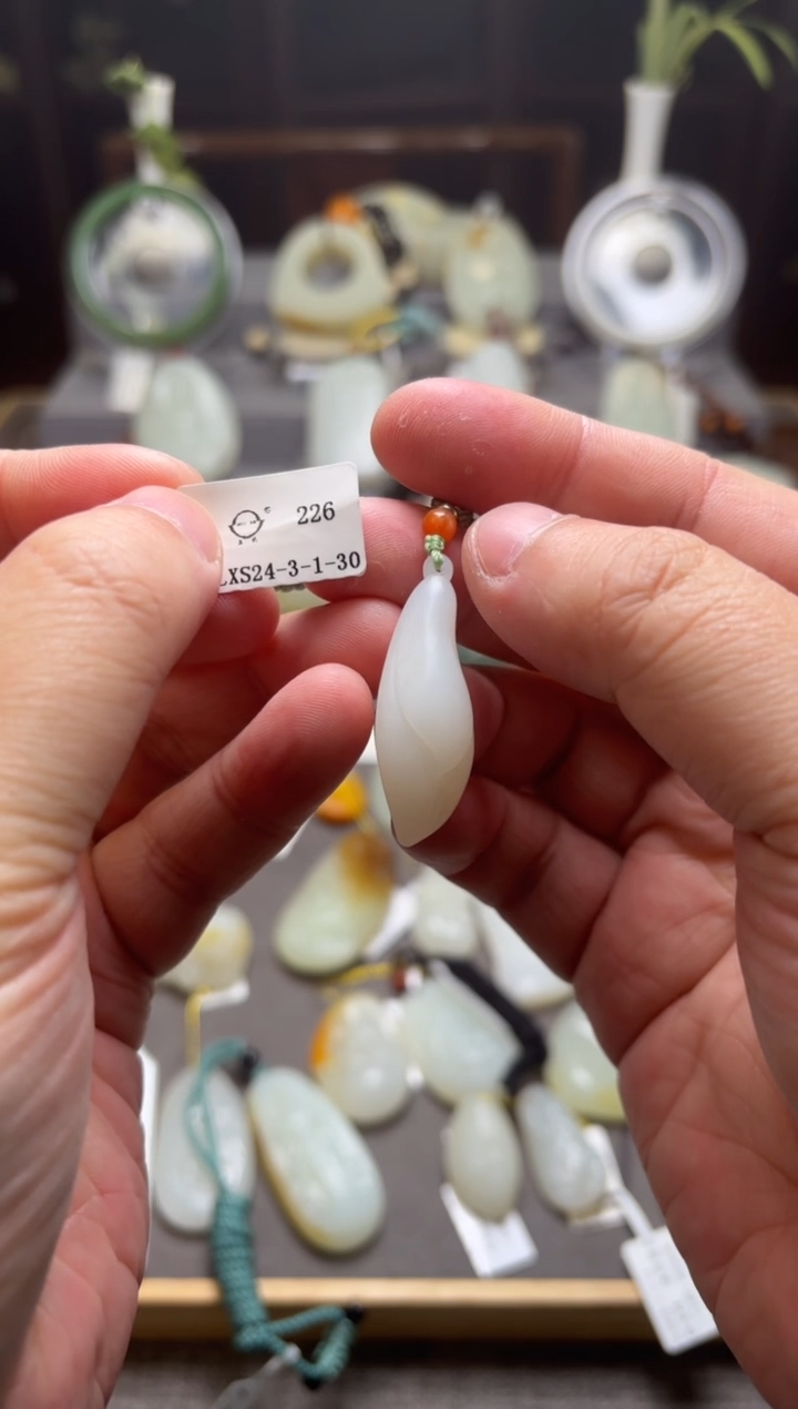 【闪购商品】和田玉挂件未镶嵌玉兰花 YLXS24-3-1-30