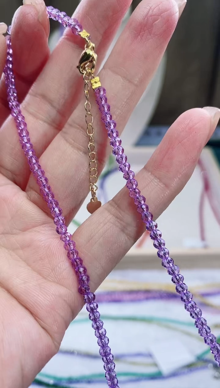 【闪购商品】尖晶石颈饰银S925镶嵌诗颜甄选珠宝SYZB103