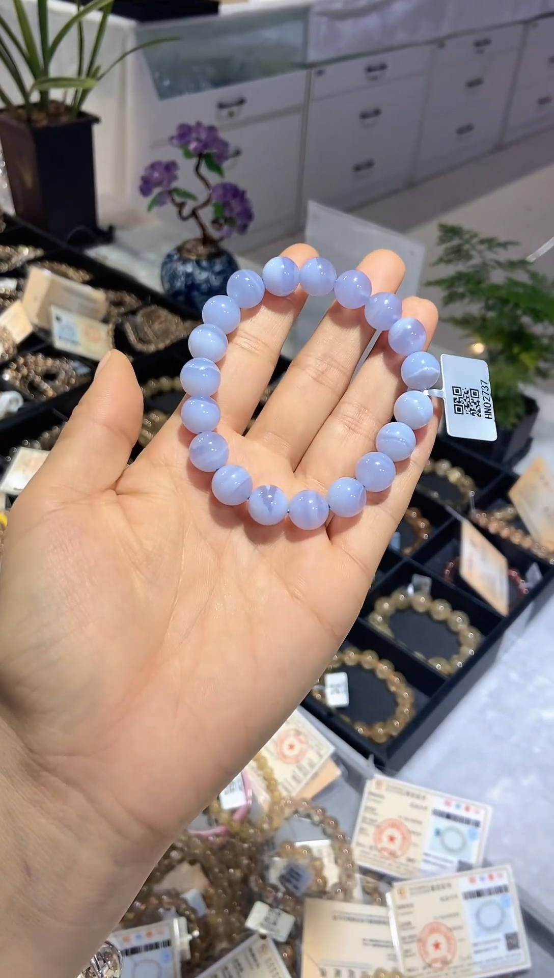 【闪购商品】玛瑙/玉髓手串未镶嵌手串